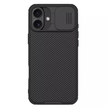 Husa pentru iPhone 16 Plus - Nillkin CamShield Pro Magnetic - Black - Img 1