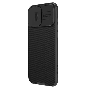 Husa pentru iPhone 16 Pro Max - Nillkin CamShield Pro Magnetic - Black - Img 4