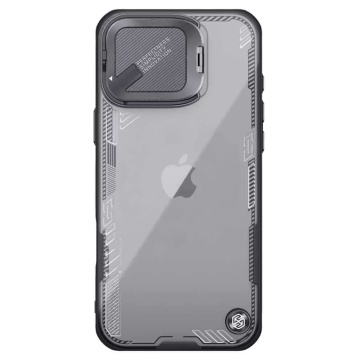 Husa pentru iPhone 16 Pro Max - Nillkin Iceblade Prop (without Camera Cutout) - Black - Img 3