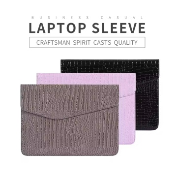 Husa pentru laptop 15"-16" CanvasArtisan, EL32-P03 - Mov - Img 4