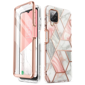 Husa Samsung Galaxy A12, i-Blason - Cosmo - Marmura - Img 1