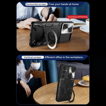 Husa Samsung Galaxy A34 5G Techsuit CamGuard Pro - Rosu - Img 5