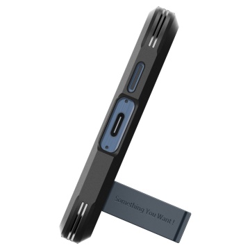 Husa Samsung Galaxy A55 5G Spigen Tough Armor - Albastru - Img 4