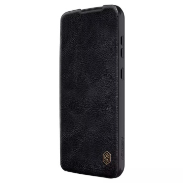 Husa Samsung Galaxy S23 FE Nillkin QIN Pro Leather, Black - Img 1