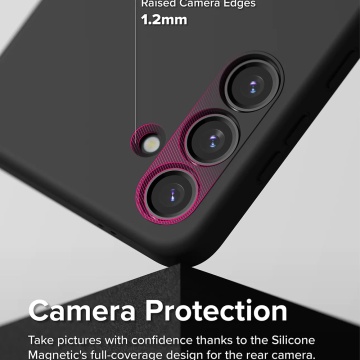 Husa Samsung Galaxy S24 Ringke Silicone Magnetic - Crem - Img 3