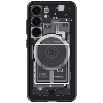 Husa Samsung Galaxy S24 Spigen Ultra Hybrid Zero One OneTap MagSafe Ring - Negru - Img 5