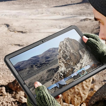Husa Samsung Galaxy Tab S9 FE, Negru - Img 5