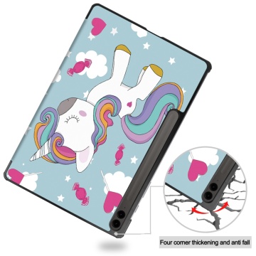 Husa Samsung Galaxy Tab S9 Plus / S9 FE Plus, Unicorn - Img 5