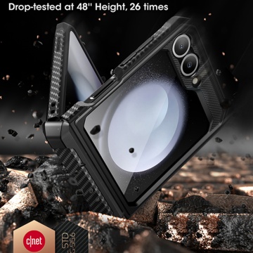 Husa Samsung Galaxy Z Flip6 Supcase Unicorn Beetle Pro - Negru - Img 5