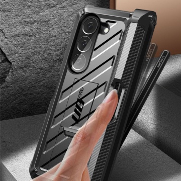 Husa Samsung Galaxy Z Fold 5 Supcase Unicorn Beetle Pro - Negru - Img 3