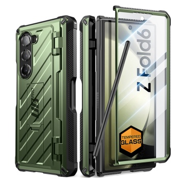 Husa Samsung Galaxy Z Fold6 Supcase Unicorn Beetle Pro - Verde - Img 2
