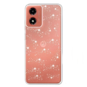 Husa sclipici Motorola Moto G24 Techsuit SparkleSkin - Transparent - Img 1