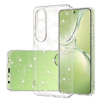 Husa sclipici OnePlus Nord CE4 Lite Techsuit SparkleSkin - Transparenta - Img 1