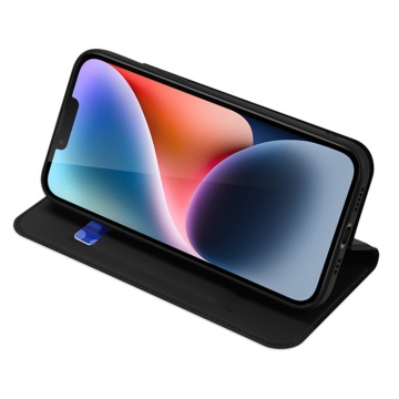 Husa tip carte pentru Iphone 14 Pro Max Dux Ducis-Skin Pro , Negru - Img 5
