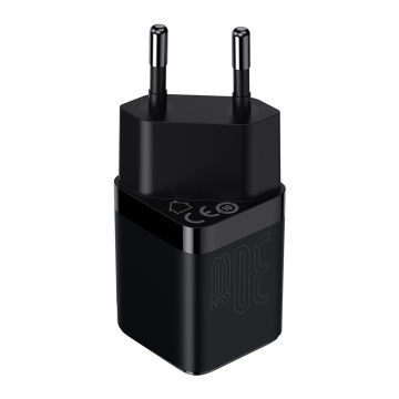 Incarcator 30W USB-C GaN3 pentru priza Baseus, CCGN010101, Negru - Img 2