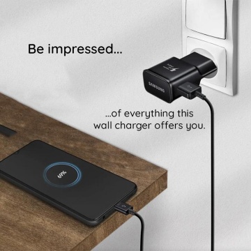 Incarcator de perete Samsung (EP-TA200EBE) - USB, 15W, 5V, 2A - Negru (ambalare în vrac) - Img 6