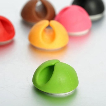 Organizator cabluri cu adeziv pentru birou Techsuit, negru - Img 7