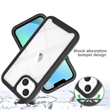 [Pachet 360°] Husa + folie iPhone 14 Plus Techsuit Defense, Black - Img 3