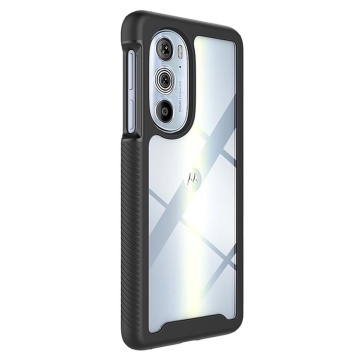 Pachet 360° Husa + folie Motorola Edge 30 Pro Techsuit Defense - Negru - Img 2