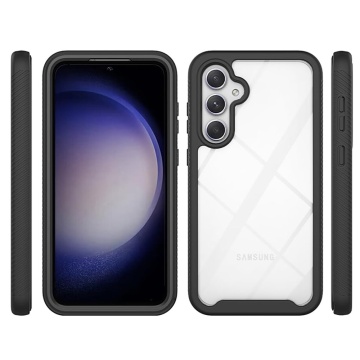 Pachet 360° Husa + folie Samsung Galaxy S24 Plus Techsuit Defense - Negru - Img 5