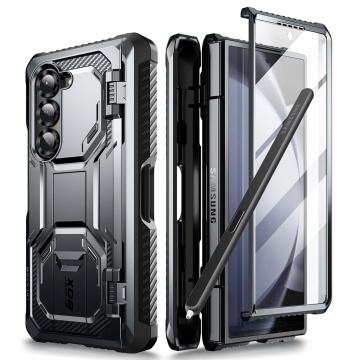 [Pachet 360°] Husa + folie Samsung Galaxy Z Fold6 I-Blason Armorbox - Negru - Img 1