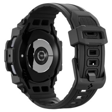 [Pachet husa + curea] Samsung Galaxy Watch7 44mm Spigen Rugged Armor Pro - Negru - Img 3