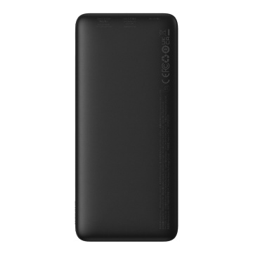 Acumulator Extern USB, Type-C, Micro-USB, 20W, 10000mAh + Cablu Type-C - Baseus Airpow (PPQD090001) - Black - Img 2