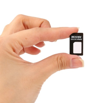 Adaptor Nano SIM, Micro SIM Techsuit Unlimited Innovation - Negru - Img 3
