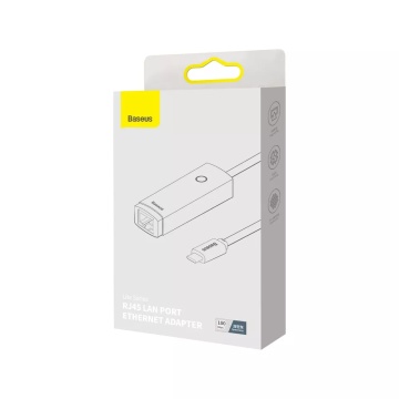 Adaptor RJ45 LAN Ethernet la USB 100Mbps, Baseus, WKQX000013 - Gri - Img 6