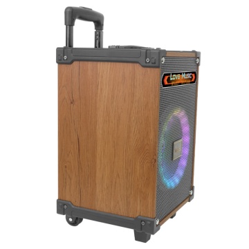 Boxa karaoke cu 2 microfoane Hoco HA2, cu lumini RGB, TWS - Img 3