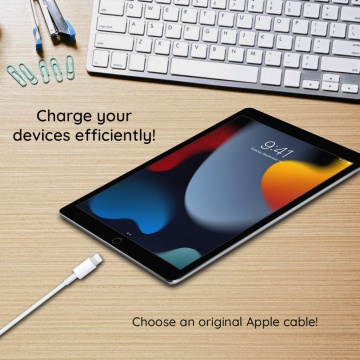 Cablu de date Apple iPhone A1480 USB la Lightning, 1m, MXLY2ZM/A - Img 4