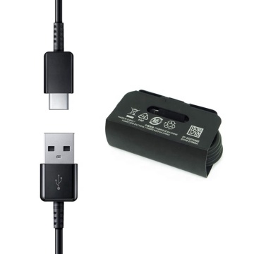 Cablu Samsung USB la Type-C 2.1A, 1m, negru, EP-DG970BBE - Img 2