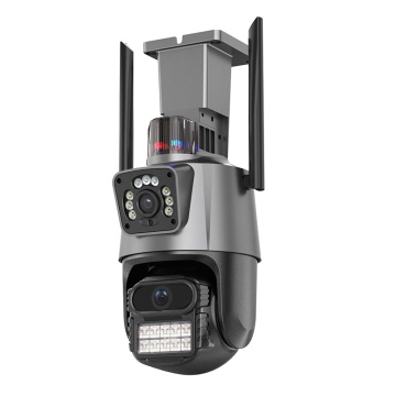 Camera de supraveghere Wi-Fi cu alarma Techsuit C11X, P11-QQ6 - Negru - Img 3