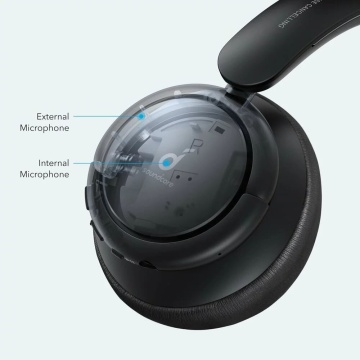 Casti Anker fără fir SoundCore Life Tune (A3029ZA1) - BT 5.0, anulare activă a zgomotului, bas profund, multipunct - negru - Img 4