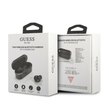 Casti Bluetooth cu afisaj digital Guess - Negru - Img 3