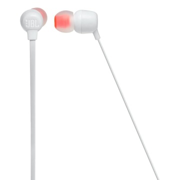 Casti JBL Bluetooth (Tune 115BT) - Bluetooth 4.2, in-ear, bas pur, conexiune în mai multe puncte, cu microfon - Alb - Img 2