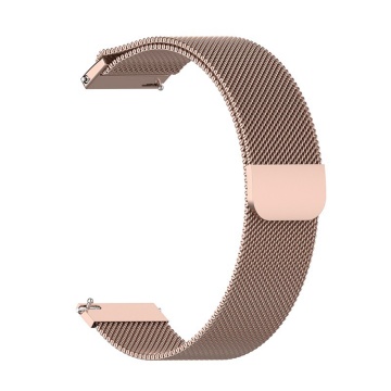 Curea Huawei Watch GT 4 (41mm)/W1/Honor Watch S1/Garmin Venu 2S/Vivoactive 4S Techsuit, W009 - Rose Gold - Img 1