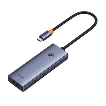 Docking station 4x USB3.0, tip C Baseus, B0005280A813-03 - Gri - Img 4
