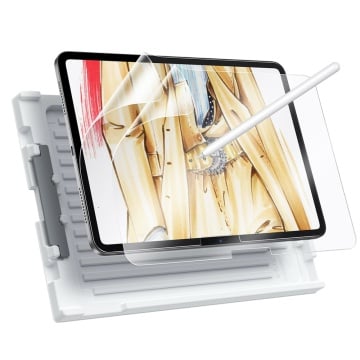 Folie pentru iPad Air 11 2024 (set 2) - ESR Paper-Feel - Matte Clear - Img 1