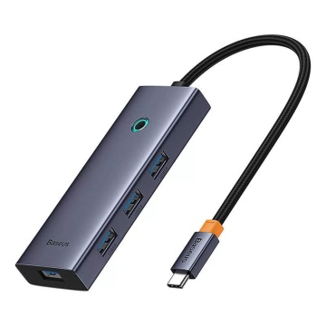 Hub Type-C to HDMI, 4xUSB, Type-C Baseus, B00052807813-01 - Gri - Img 3