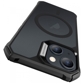 Husa Air Armor HaloLock - iPhone 15 Plus - Frosted Black - Img 2