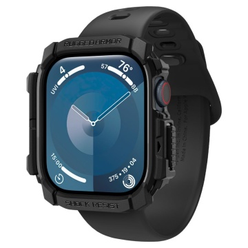 Husa Apple Watch 10 42mm Spigen Rugged Armor - Negru - Img 3