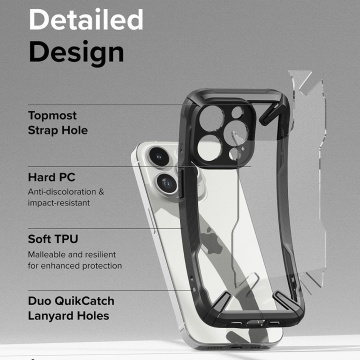 Husa Fusion - iPhone 15 Pro Max - Black - Img 7