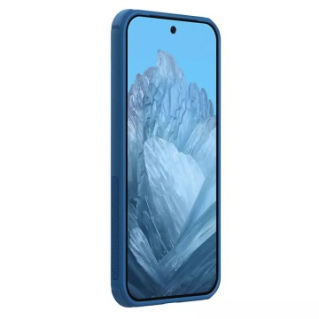 Husa Google Pixel 9 Pro Nillkin Super Frosted Shield Pro - Albastru - Img 4
