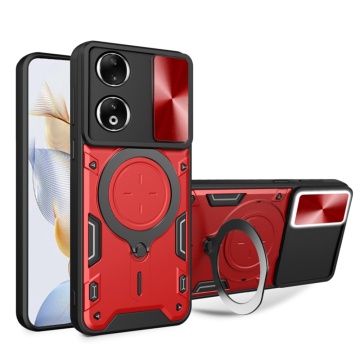 Husa Honor 90 Techsuit CamGuard Pro - Rosu - Img 1