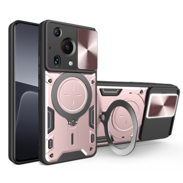 Husa Huawei Pura 70 Ultra Techsuit CamGuard Pro - Roz Gold - Img 1