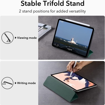 Husa iPad Pro 11 2018 / iPad Air 4 / 5 / 6 (2020/2022/2024), Verde - Img 6