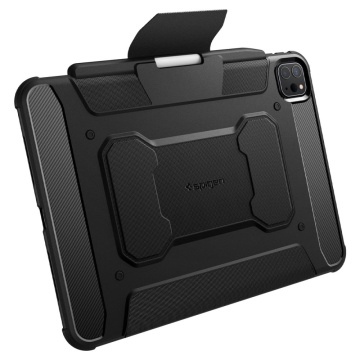 Husa iPad Pro 11 (2024) Spigen Rugged Armor Pro - Negru - Img 3