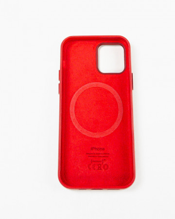 Husa Iphone 12 din piele naturala Rosie MagSafe - Img 5