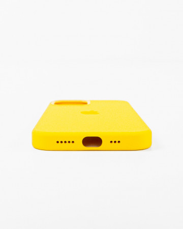 Husa Iphone 12 Pro din silicon Galben MagSafe - Img 3